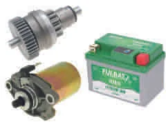 CH Racing WXE 50 (AM6) Euro 1+2 Starting system