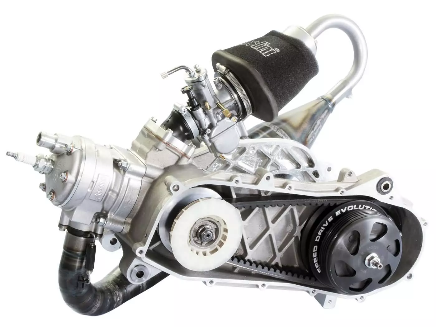 Racing Engine Polini Evolution P.R.E. 100cc 50mm For Piaggio Zip SP, Zip 2 SP With Drum Brakes