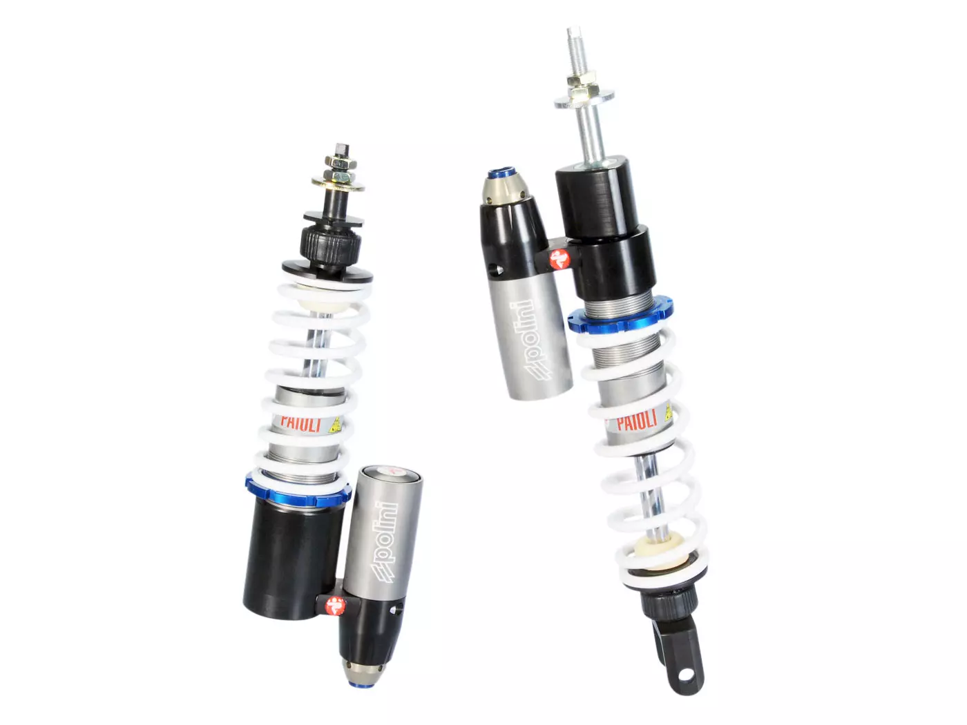Buy now: Shock Absorber Kit Front & Rear Polini Evolution V1 For Piaggio Zip SP Shock Absorber Kit Front & Rear Polini Evolution V1 For Piaggio Zip SP