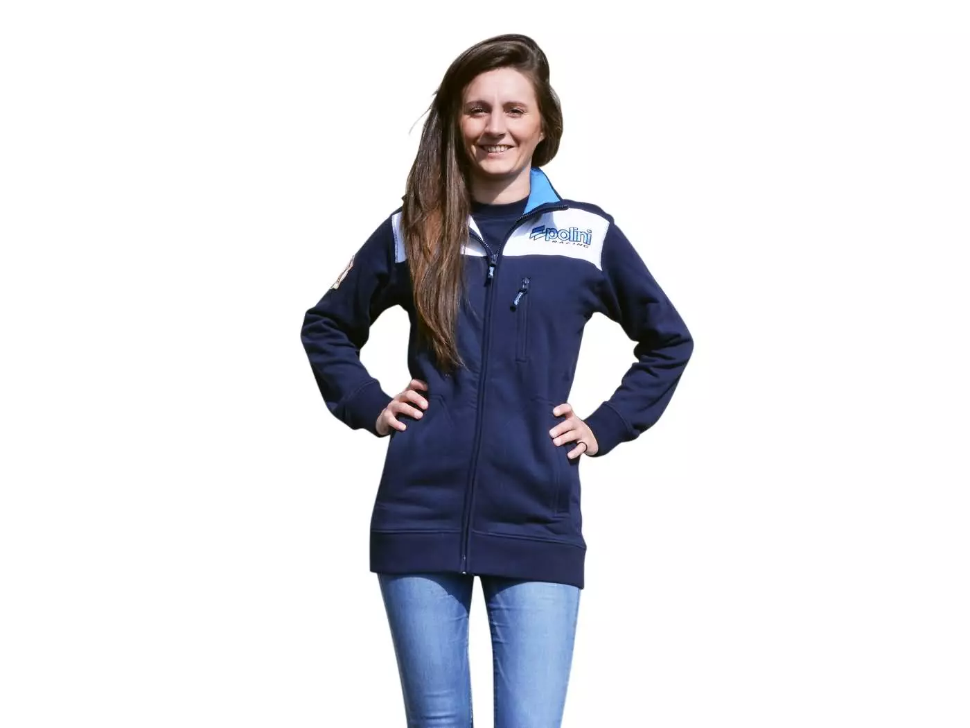 Fleece Zip Jacket Polini Race Team Size S