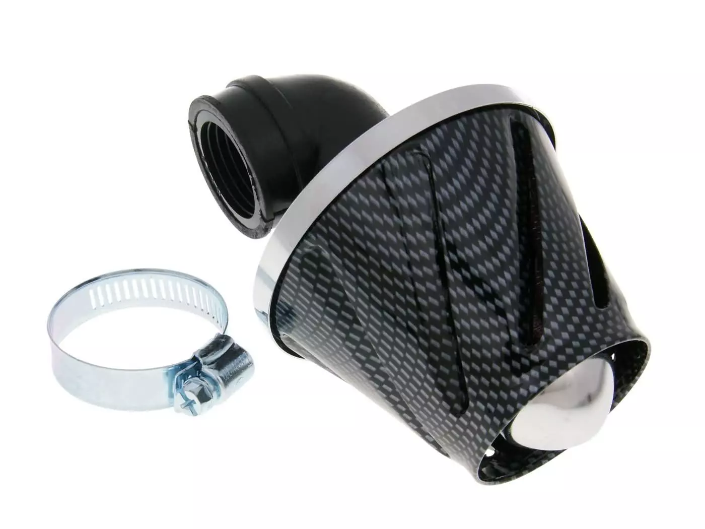 Air Filter Helix Power 28-35mm Carburetor Connection (adapter) Carbon-look