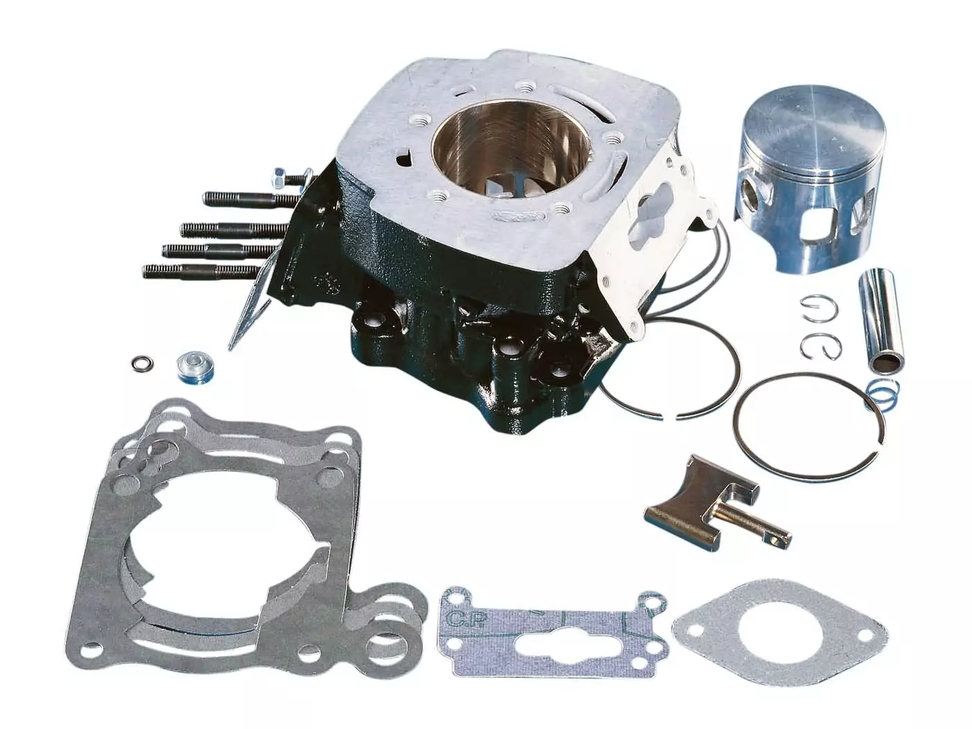 Buy now: Cylinder Kit Polini Aluminum Sport 165cc 64mm For Cagiva Freccia C10-C12, Mito, Mito EV, Planet, Raptor, Tamanaco 125 Cylinder Kit Polini Aluminum Sport 165cc 64mm For Cagiva Freccia C10-C12, Mito, Mito EV, Planet, Raptor, Tamanaco 125
