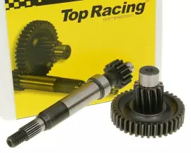 Primary Transmission Gear Up Kit Top Racing +40% 15/38 For Primary Shaft W/o Bearing