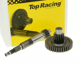 Primary Transmission Gear Up Kit Top Racing +18% 13/39 For Primary Shaft With Bearing
