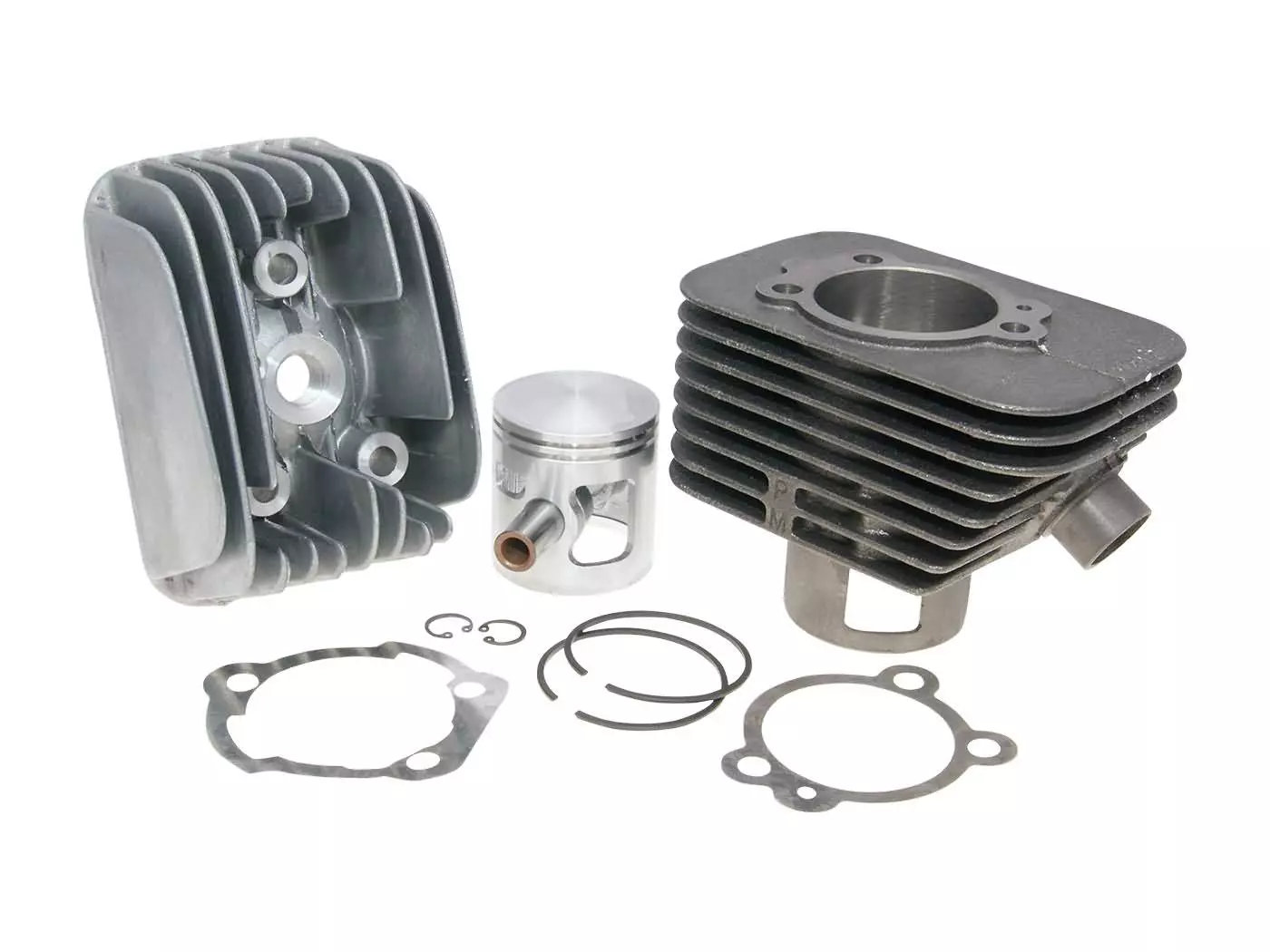 Cylinder Kit Polini Cast Iron Sport 70cc 12mm Piston Pin For Piaggio Ciao