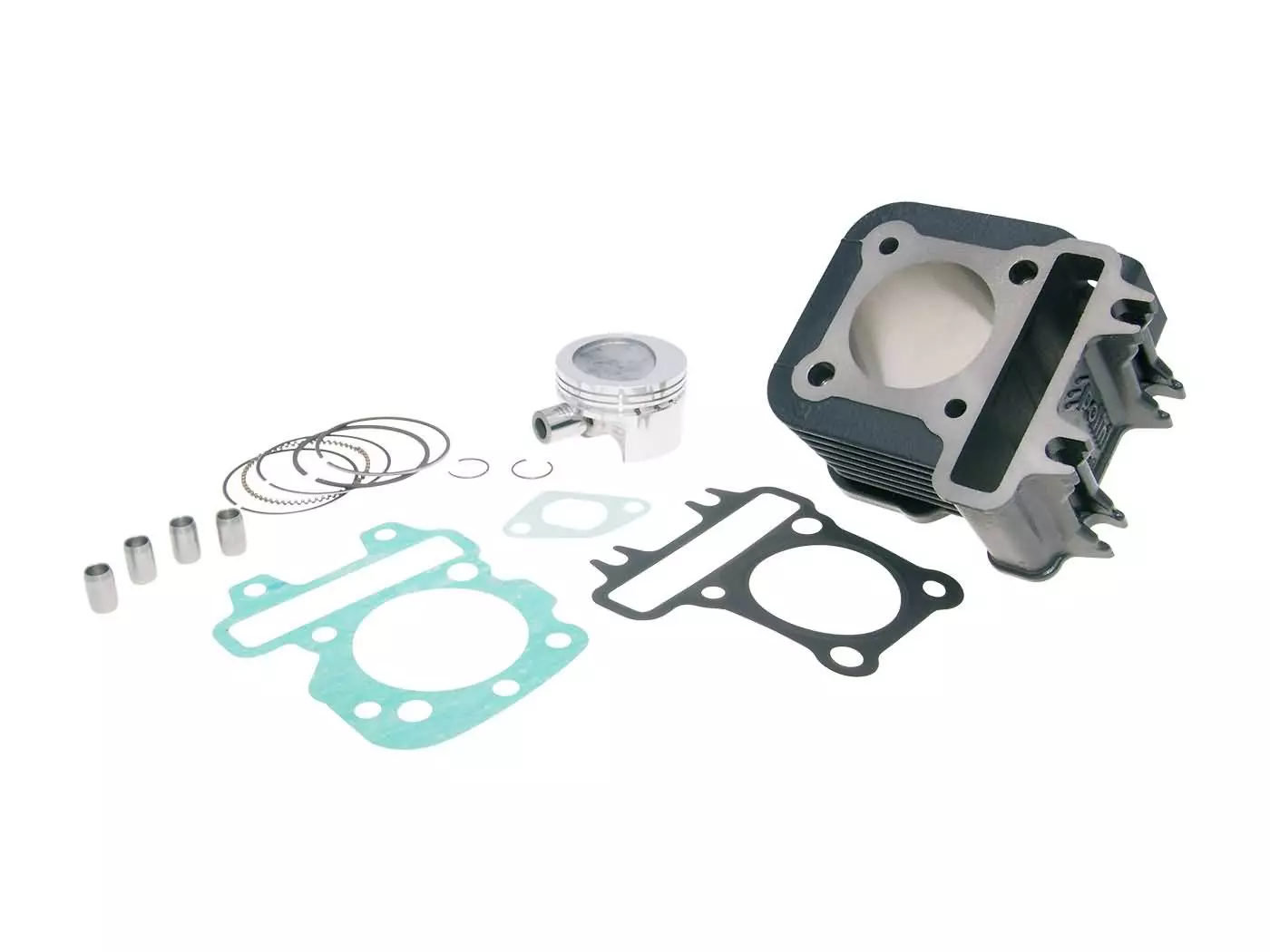 Cylinder Kit Polini Cast Iron Sport 79cc 49mm For Piaggio 50 4T 2V