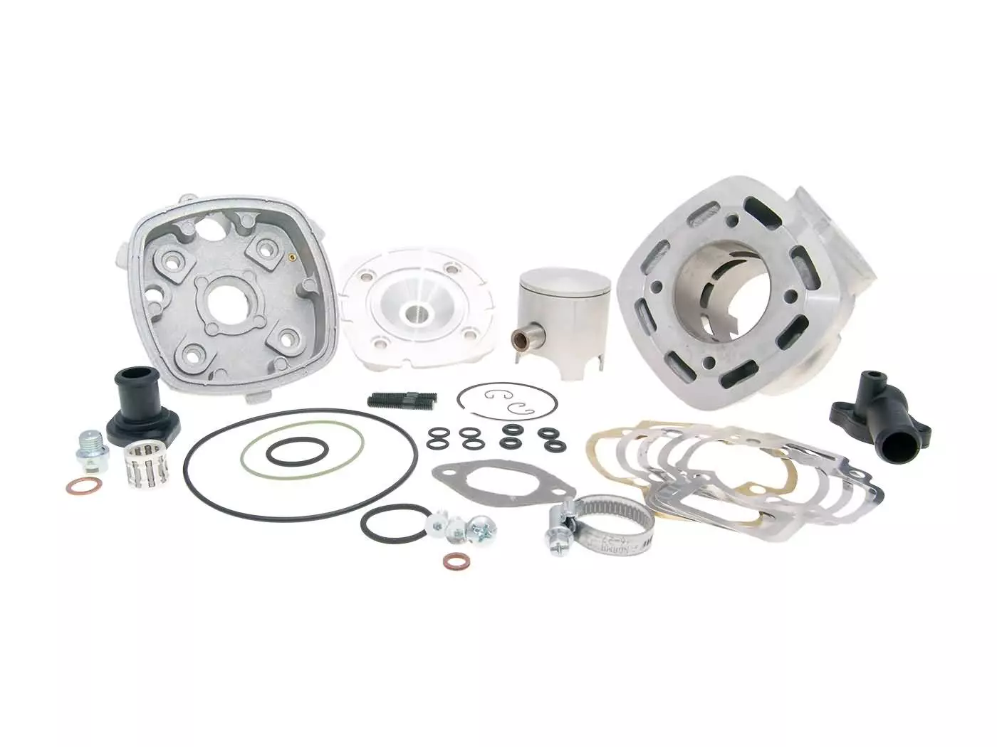 Cylinder Kit Polini Aluminum Racing Evolution 70cc 47.6mm For Piaggio LC