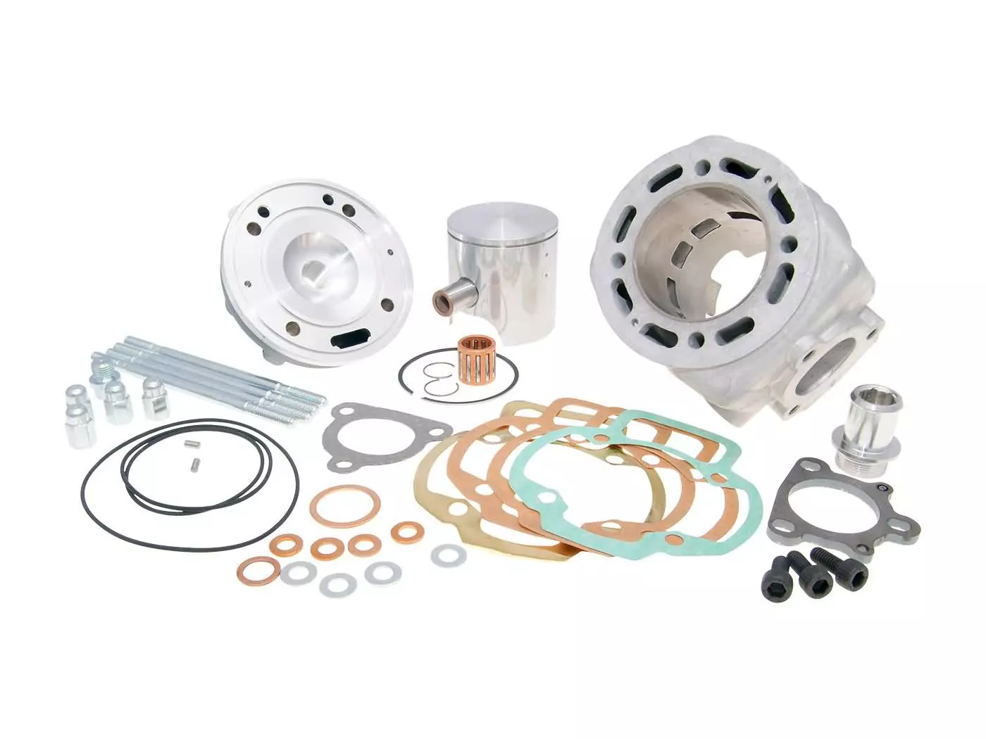 Cylinder Kit Polini Aluminum Racing Big Evolution 84cc 52mm For Piaggio LC