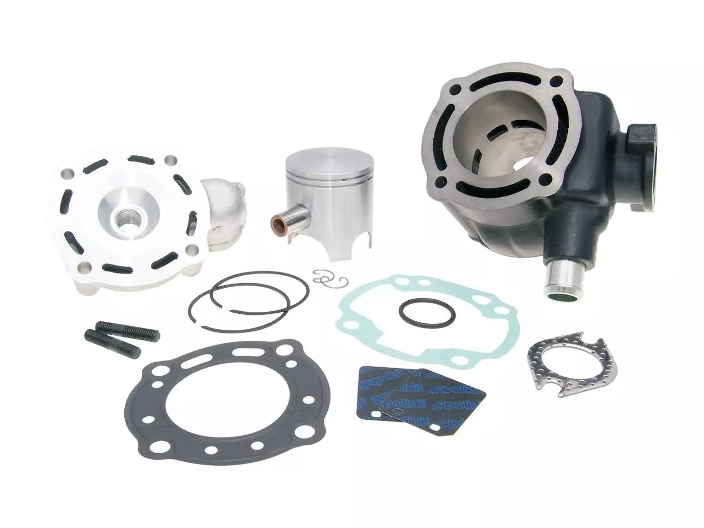 Buy now: Cylinder Kit Polini Cast Iron Sport 70cc For Aprilia, Suzuki LC Cylinder Kit Polini Cast Iron Sport 70cc For Aprilia, Suzuki LC