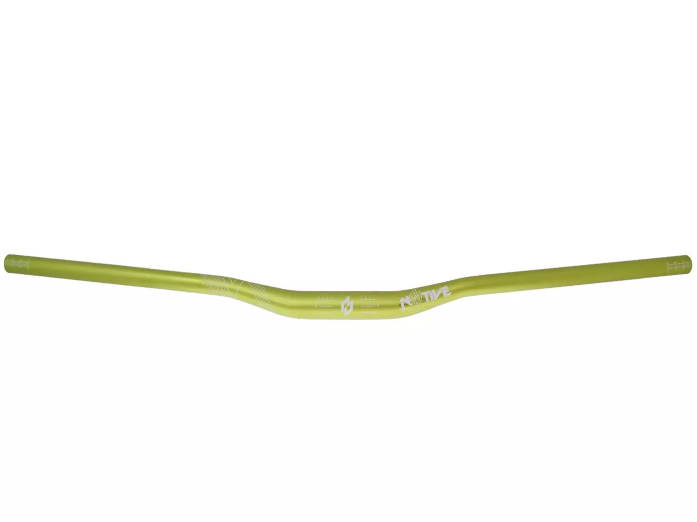 Buy now: N8tive Handlebar AL7075 780x31.8, 20mm Rise, 5° Up-, 7° Backsweep - Green N8tive Handlebar AL7075 780x31.8, 20mm Rise, 5° Up-, 7° Backsweep - Green
