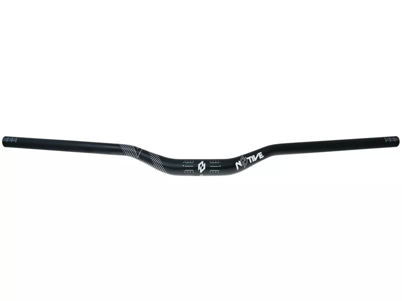 Buy now: N8tive Handlebar AL7075 780x31.8, 30mm Rise, 5° Up-, 7° Backsweep - Black N8tive Handlebar AL7075 780x31.8, 30mm Rise, 5° Up-, 7° Backsweep - Black