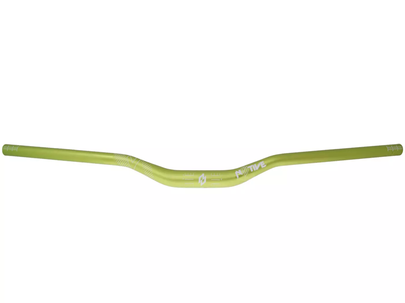 Buy now: N8tive Handlebar AL7075 740x31.8, 30mm Rise, 5° Up-, 7° Backsweep - Green N8tive Handlebar AL7075 740x31.8, 30mm Rise, 5° Up-, 7° Backsweep - Green