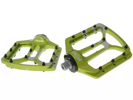 N8tive Flat Pedal NOAX V.1 Cold Forged - Green