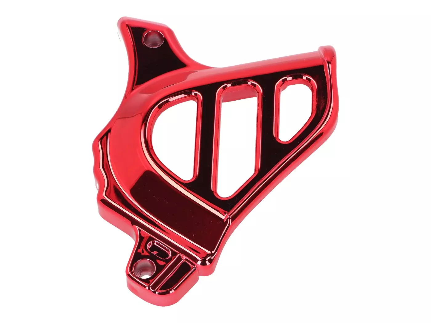 Front Sprocket Cover Red For Minarelli AM, Generic, KSR-Moto, Keeway, Motobi, Ride, 1E40MA, 1E40MB