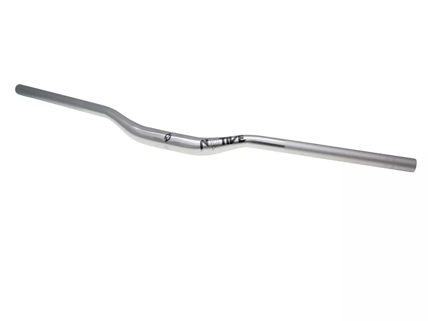 Buy now: N8tive Handlebar AL6061 760x31.8, 25mm Rise, 5° Up-, 9° Backsweep - Grey N8tive Handlebar AL6061 760x31.8, 25mm Rise, 5° Up-, 9° Backsweep - Grey