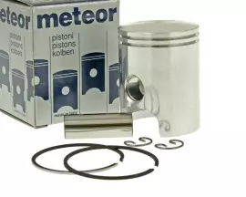 Piston Kit Meteor 40.25mm Replacement For Minarelli AM, Generic, KSR-Moto, Keeway, Motobi, Ride, 1E40MA, 1E40MB