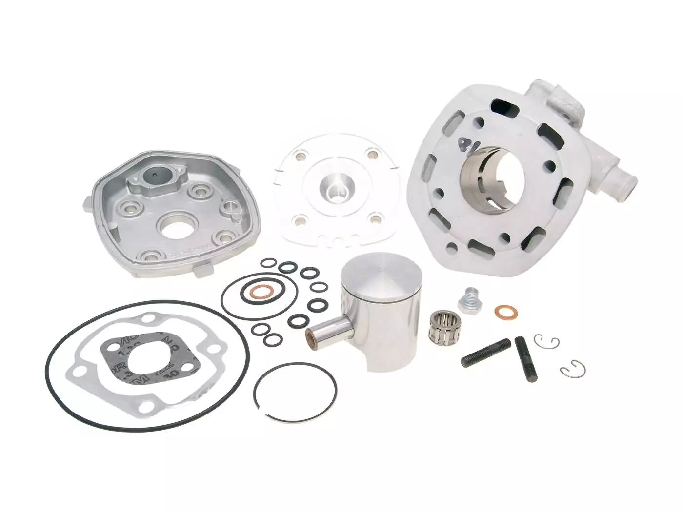 Cylinder Kit Polini Aluminum Racing Evolution 50cc 10mm Piston Pin For Minarelli Horizontal LC