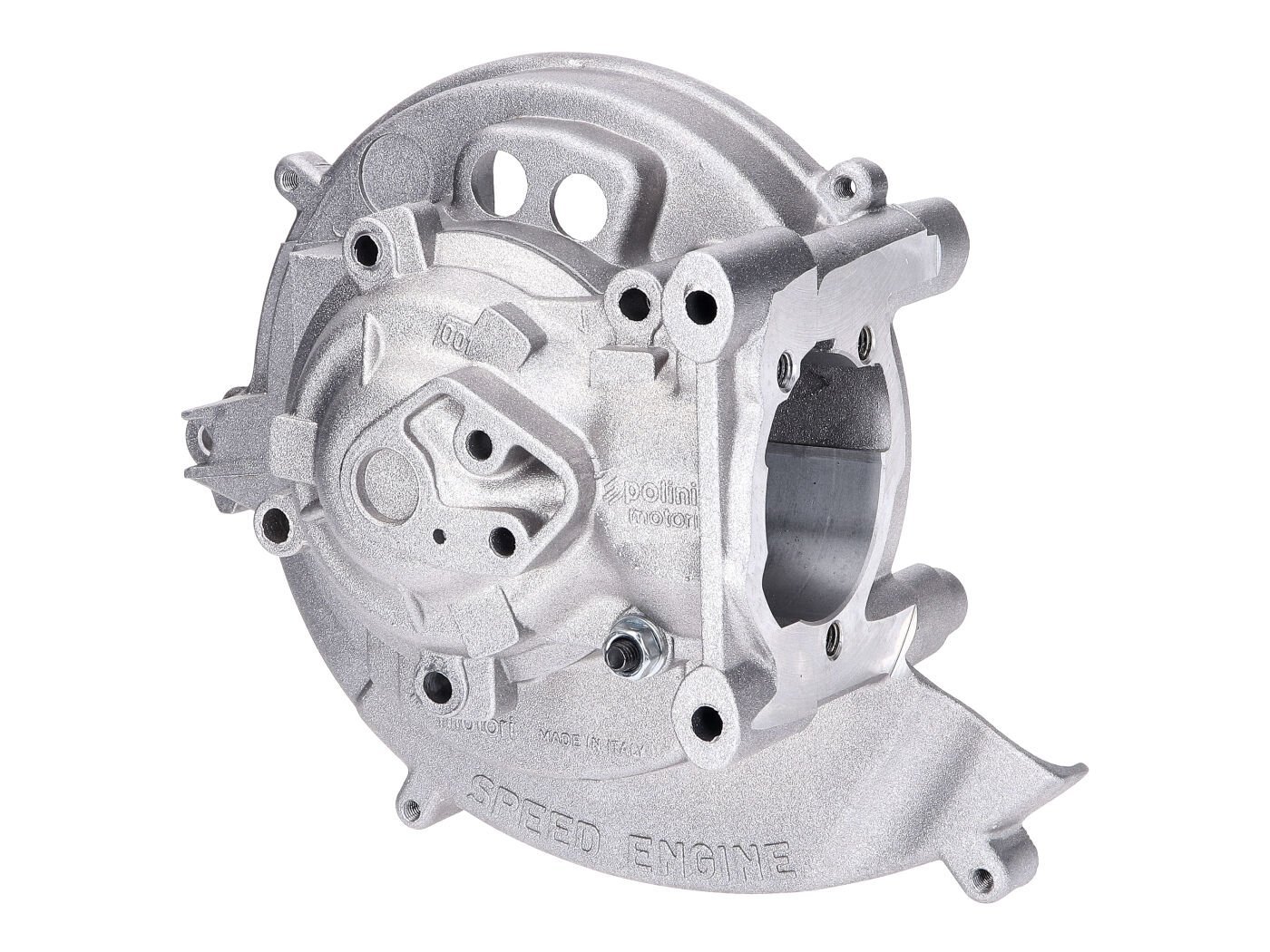 Engine Crankcase Complete Polini For Piaggio Vespa Grillo, Si With Electronic-ignition