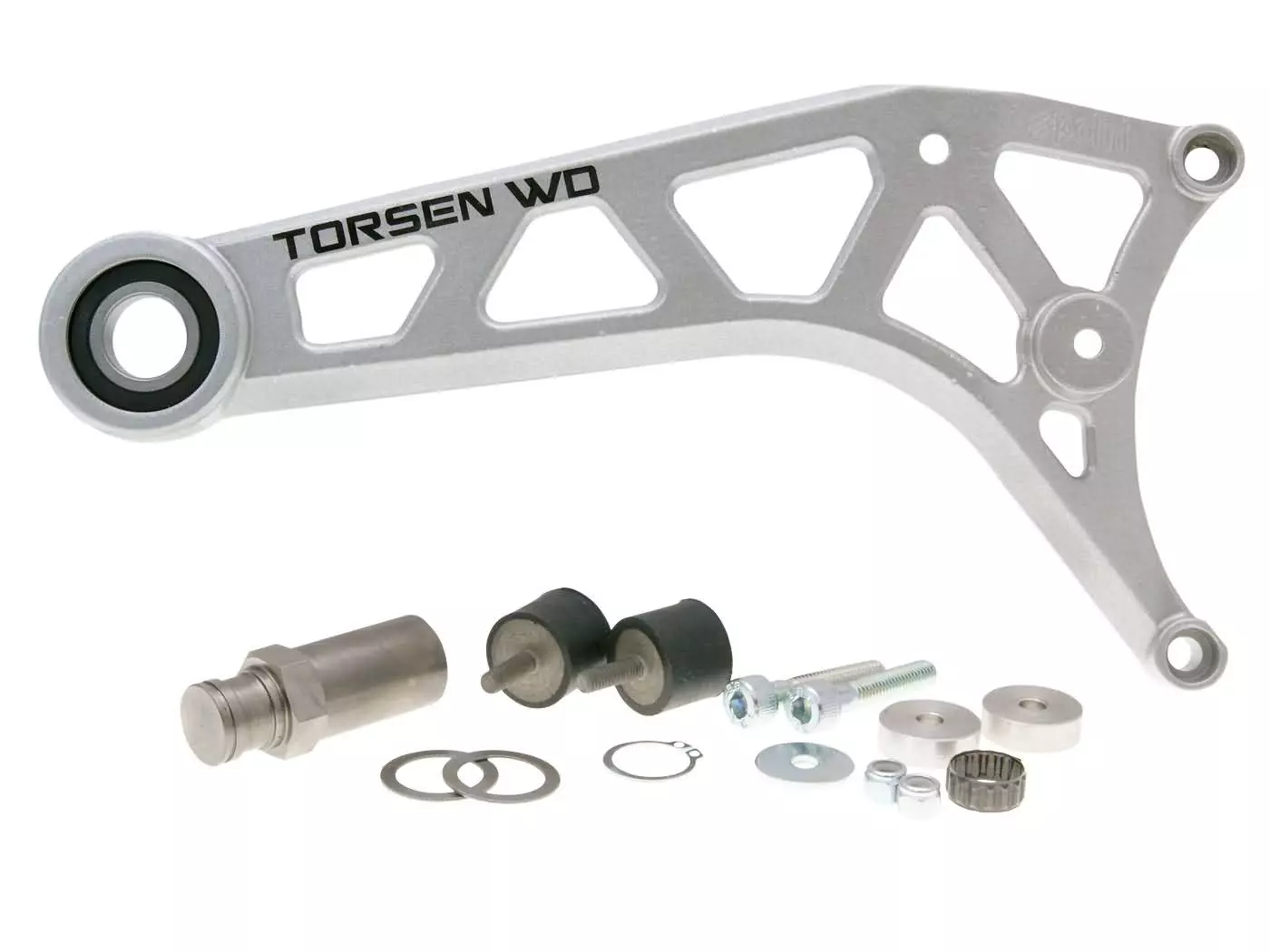 Buy now: Swing Arm Polini Torsen WD Engine Brace For Aprilia SR 50 R Factory, Derbi GP1 50 01-03, Gilera Runner 50 PureJet, Runner 50 SP, Piaggio NRG MC3 LC DD Swing Arm Polini Torsen WD Engine Brace For Aprilia SR 50 R Factory, Derbi GP1 50 01-03, Gilera Runner 50 PureJet, Runner 50 SP, Piaggio NRG MC3 LC DD