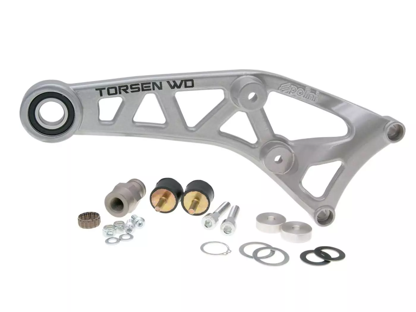 Buy now: Swing Arm Polini Torsen WD Engine Brace For Minarelli Vertical With Crankcase 3VLE51500000 Swing Arm Polini Torsen WD Engine Brace For Minarelli Vertical With Crankcase 3VLE51500000