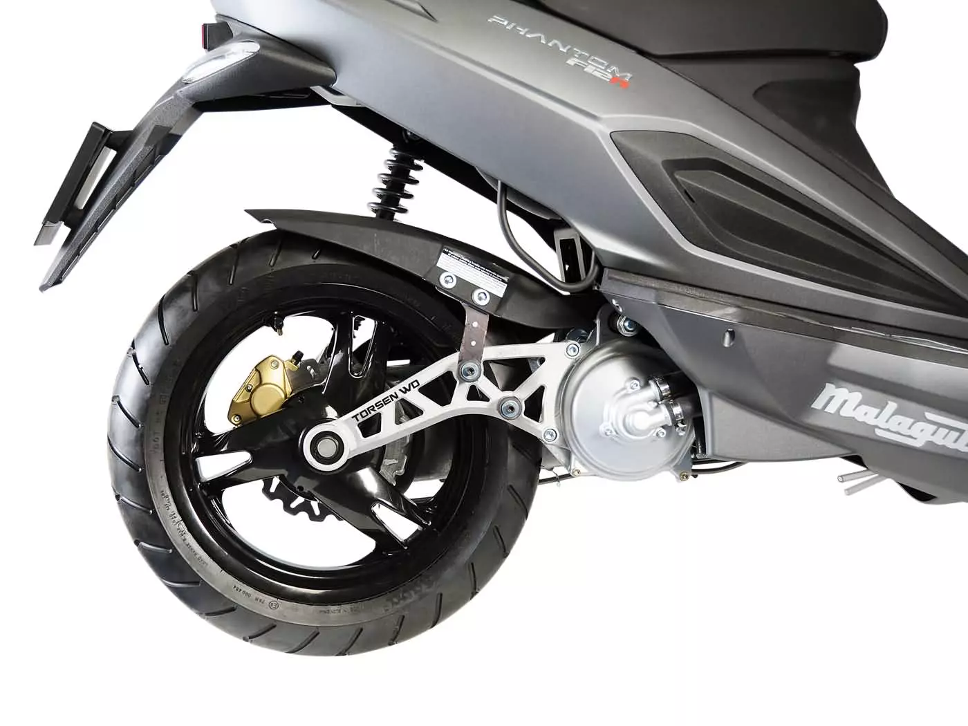 Buy now: Swing Arm Polini Torsen WD Engine Brace For Malaguti F12 Phantom, F15 Firefox Swing Arm Polini Torsen WD Engine Brace For Malaguti F12 Phantom, F15 Firefox