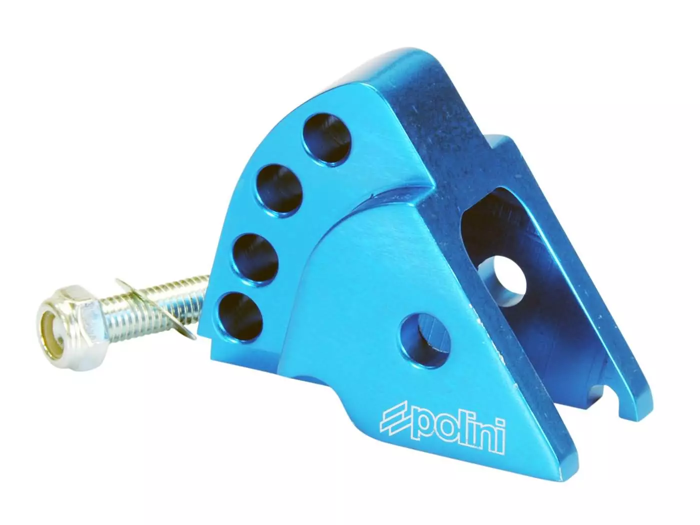 Riser Kit Polini CNC 4-hole Blue For Minarelli Horizontal