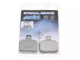 Brake Pads Polini Organic For Aprilia RS, CPI GTR, Peugeot Speedfight 3