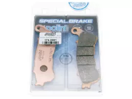 Brake Pads Polini Sintered For Honda Forza, S-Wing FES, Suzuki Burgman, Sixteen