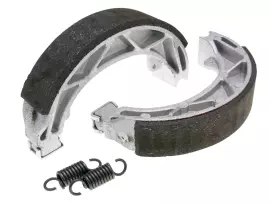 Brake Shoe Set Polini 140x25mm W/ Springs For Drum Brake For Aprilia 50 Scarabeo, Piaggio 50 Fly, Liberty, Vespa 50 Primavera