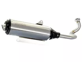 Exhaust Polini With Catalytic Converter For Peugeot Metropolis 400 13-14