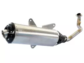 Exhaust Polini With Catalytic Converter For Piaggio Beverly 250/300, Peugeot Geopolis 300ie