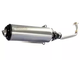 Exhaust Polini With Catalytic Converter For MBK Citylinder, Skycruiser 125, Yamaha X-Max, X-City 125 4V 06-14
