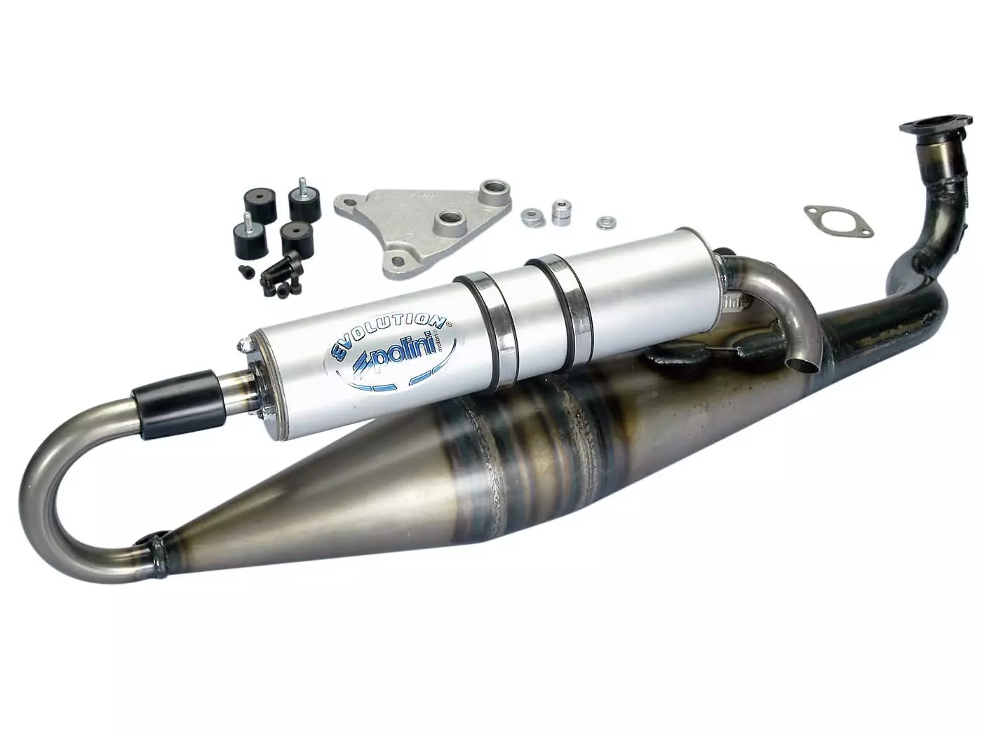 Exhaust Polini Racing Evolution 50cc For Minarelli Horizontal