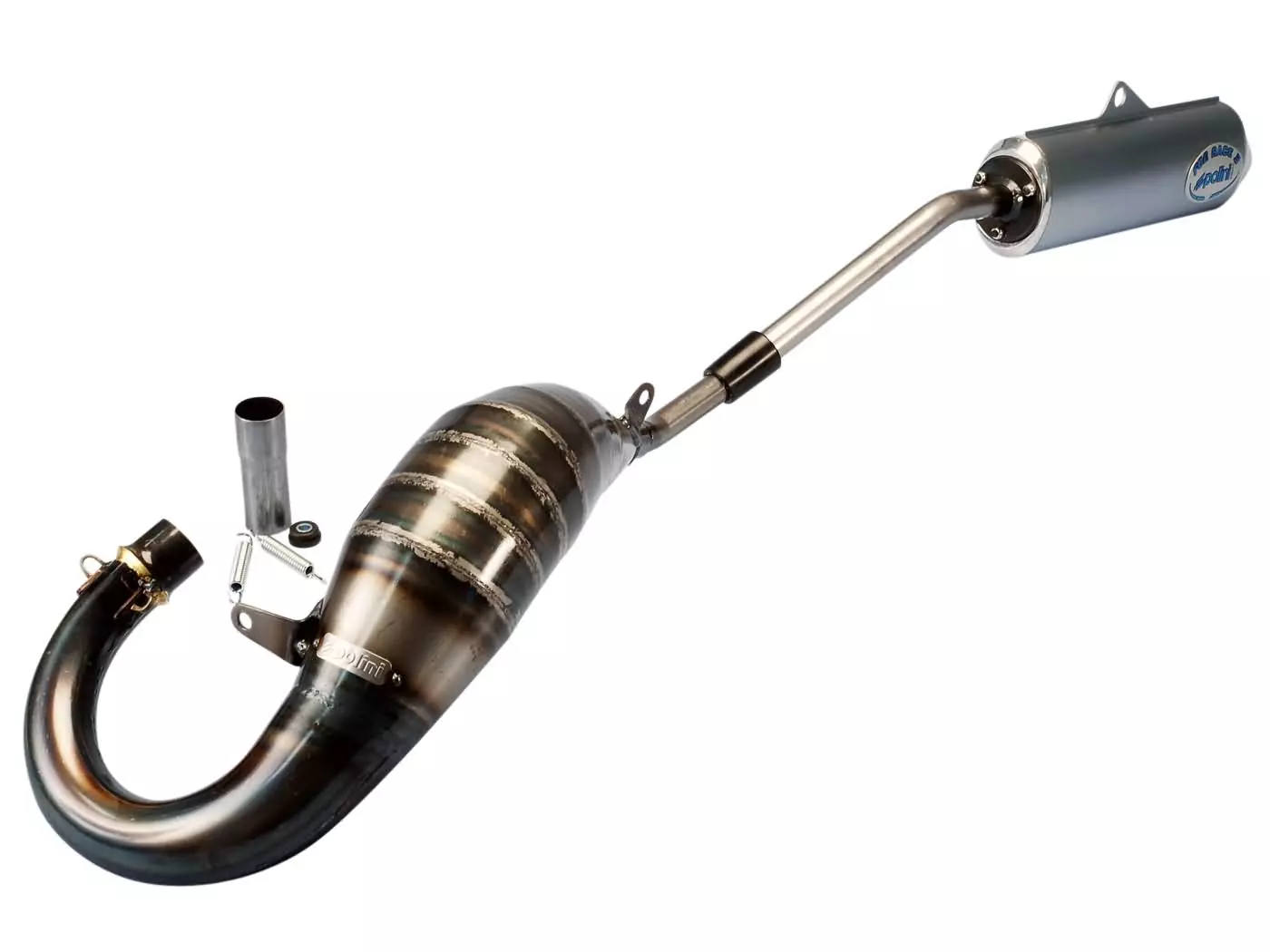 Exhaust Polini For Race 50 Aluminum For Derbi Senda (00-), Aprilia RX/SX, Gilera RCR/SMT, Zulu, Beta RR