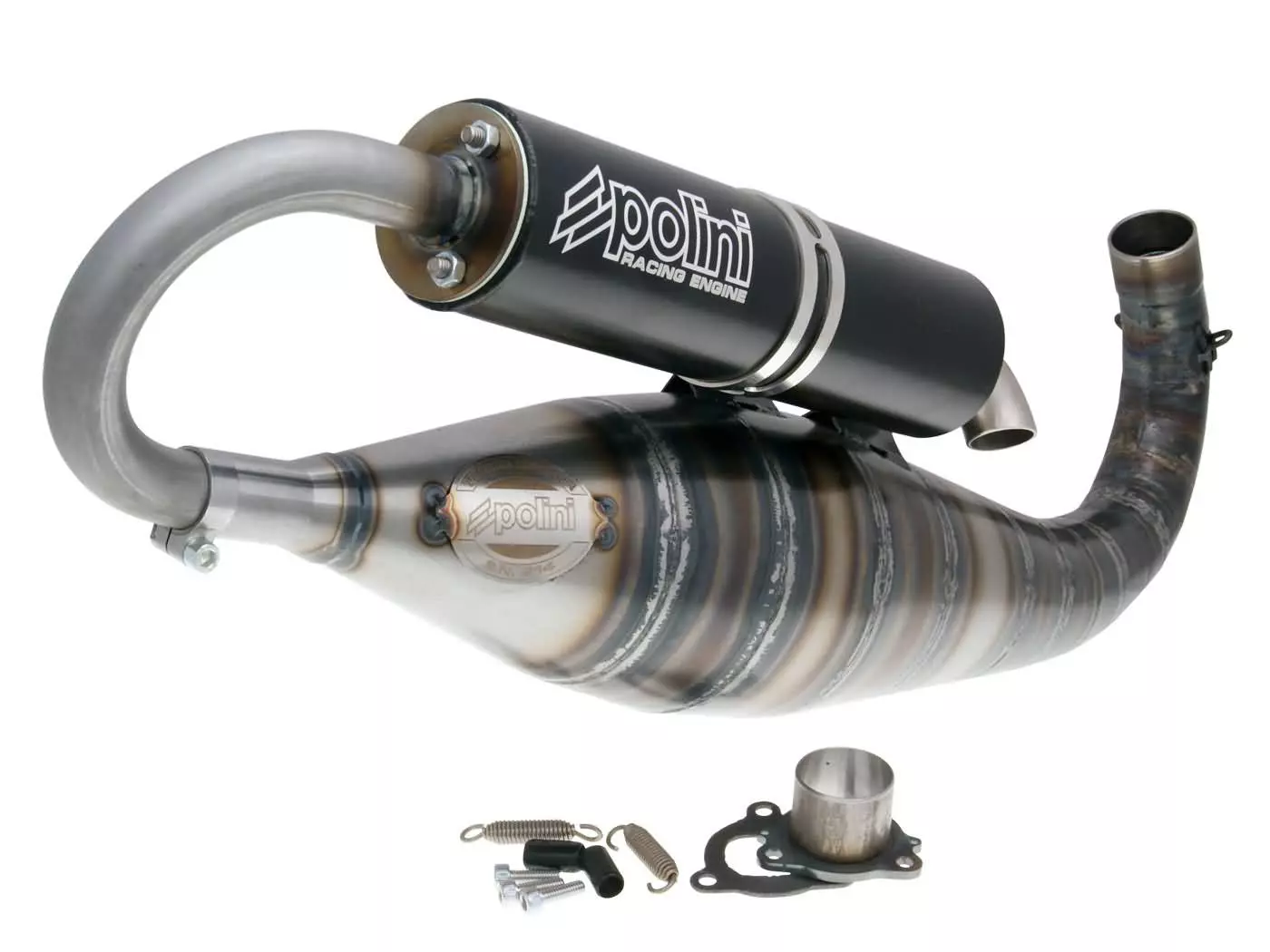 Buy now: Exhaust Polini Evolution P.R.E. 100cc For Piaggio Zip SP, Zip 2 SP (Polini Race Engine) Exhaust Polini Evolution P.R.E. 100cc For Piaggio Zip SP, Zip 2 SP (Polini Race Engine)