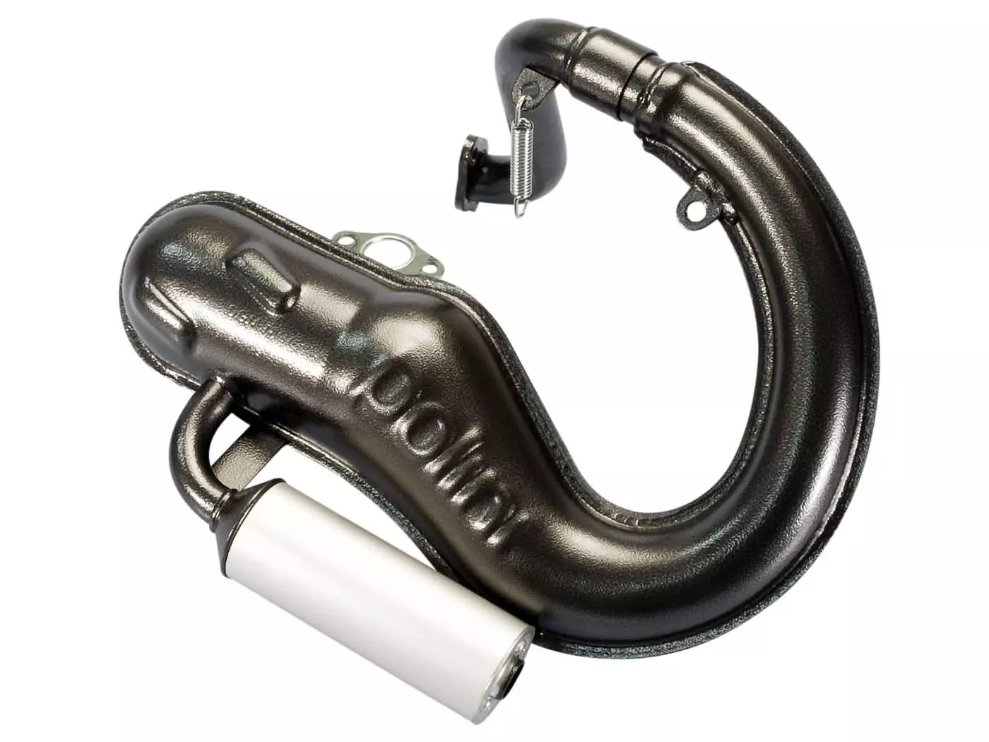 Exhaust Polini Sport W/ Aluminum Silencer For Vespa 50 Special