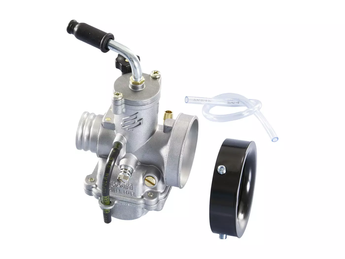 Buy now: Carburetor Polini CP Evolution 17.5mm Knob Choke Carburetor Polini CP Evolution 17.5mm Knob Choke