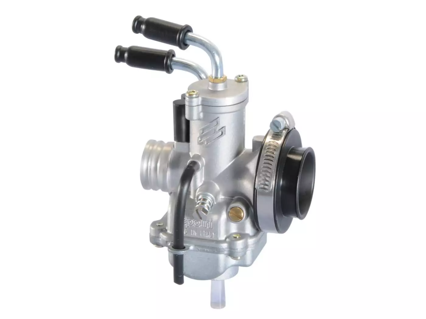 Carburetor Polini CP D.19 19mm W/ Cable Choke Prep For Minarelli, CPI, Keeway, Gilera, Piaggio