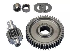 Secondary Transmission Gear Up Kit Polini 16/47 17.7mm For Piaggio 50 2T -1998