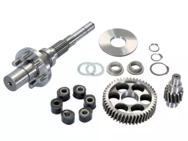 Secondary Transmission Gear Up Kit Polini 14/48 Flexible Coupling For Piaggio 50 2T 1998