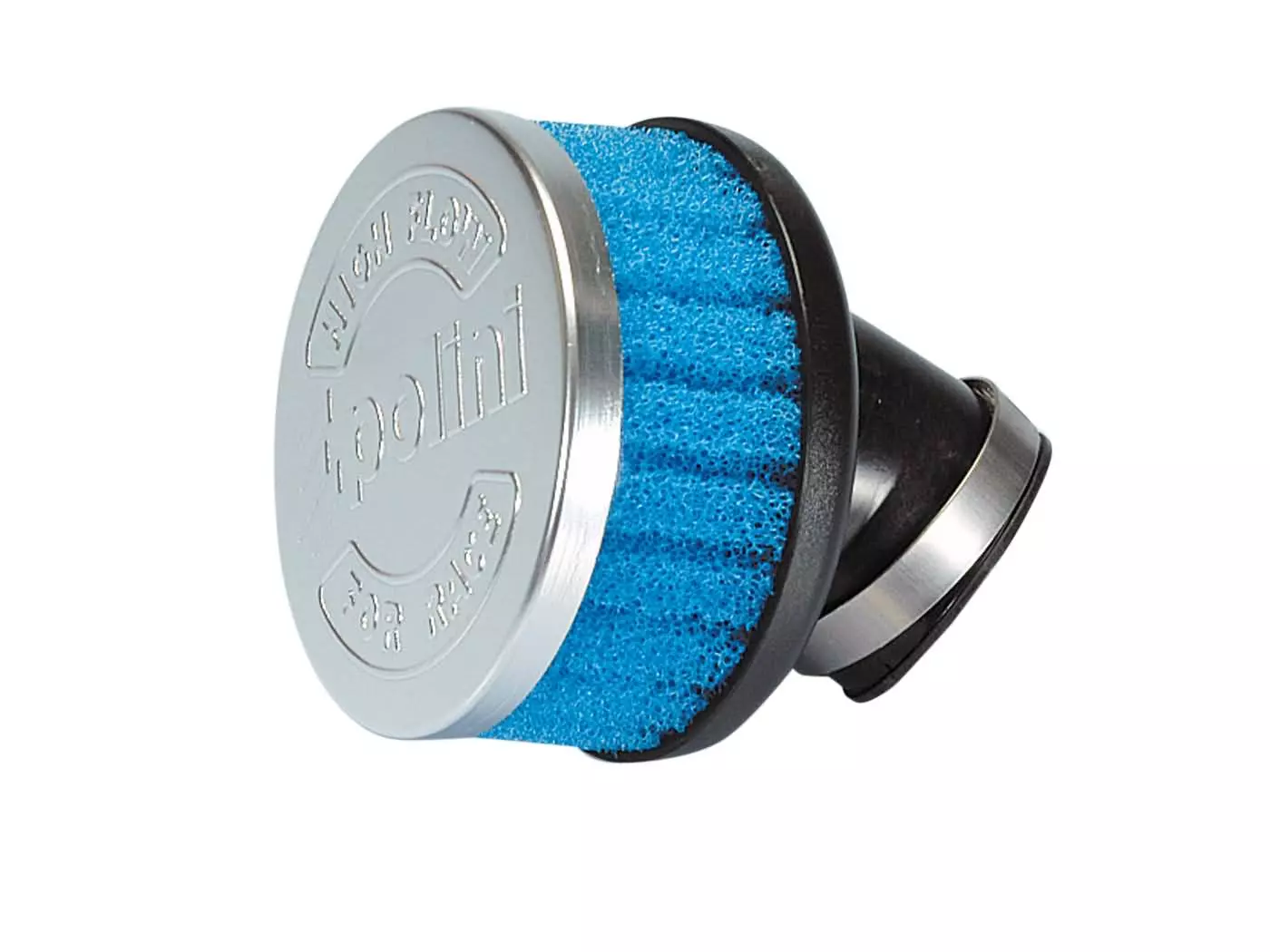 Air Filter Polini D.32 Special Short Air Box 32mm 30° Blue