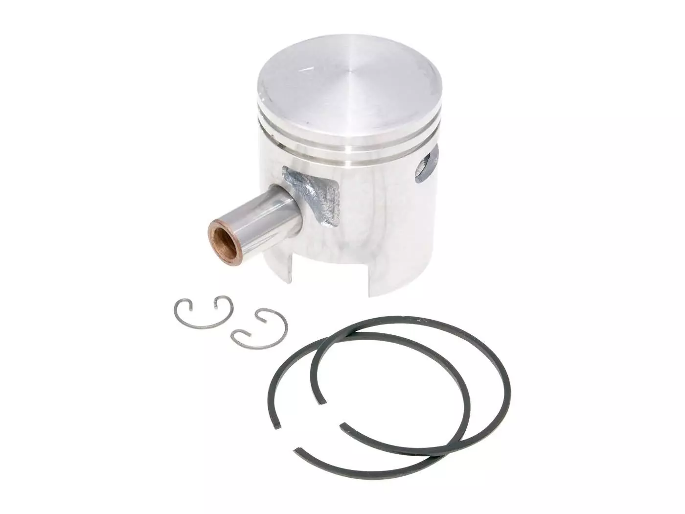 Piston Kit Polini 43mm 12mm Piston Pins For Piaggio Boss, Bravo, CBA, Ciao, Eco, Grillo, Si