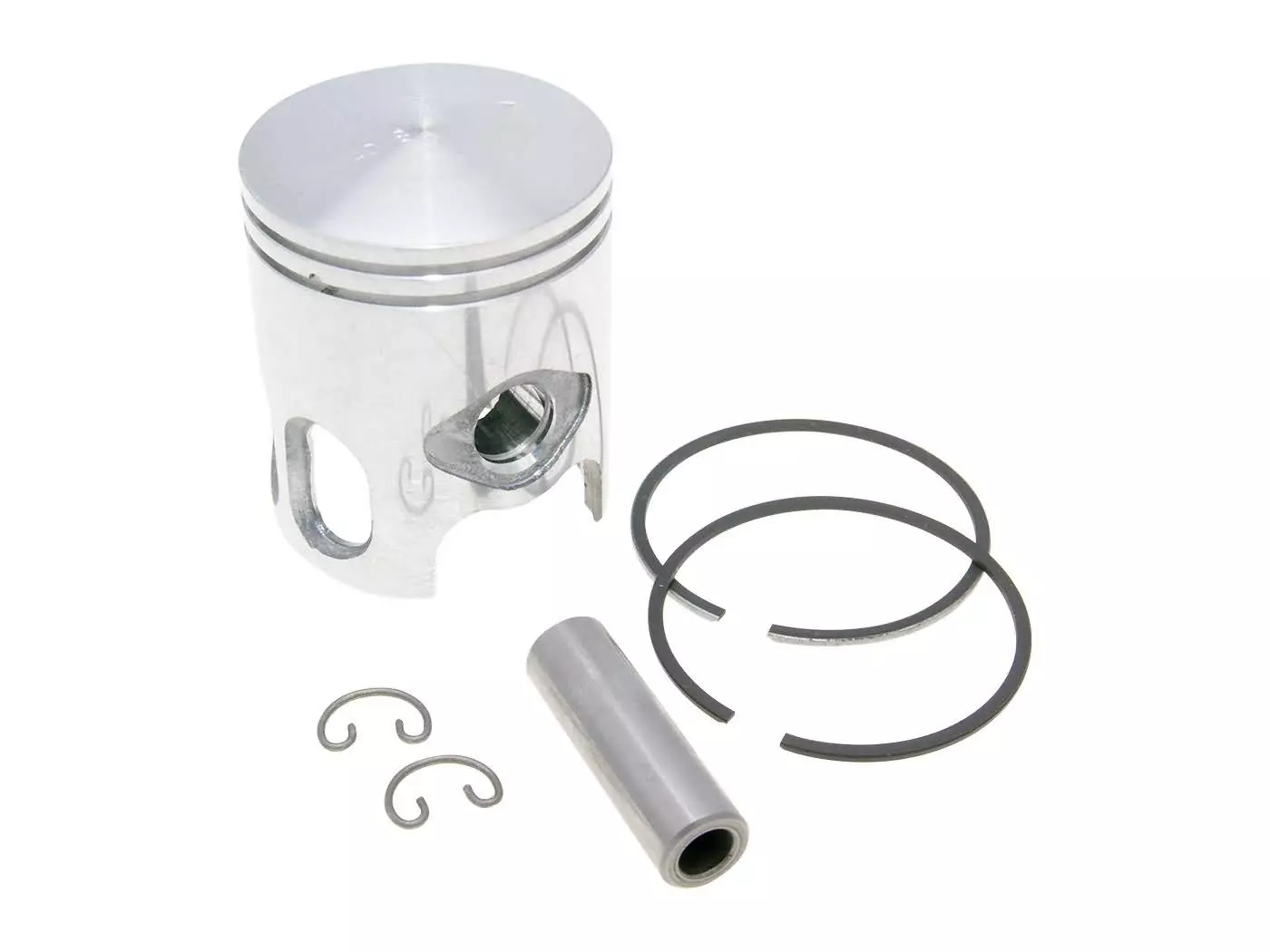 Piston Kit Polini 50cc 40.8mm 10mm Gudgeon Pin For Minarelli