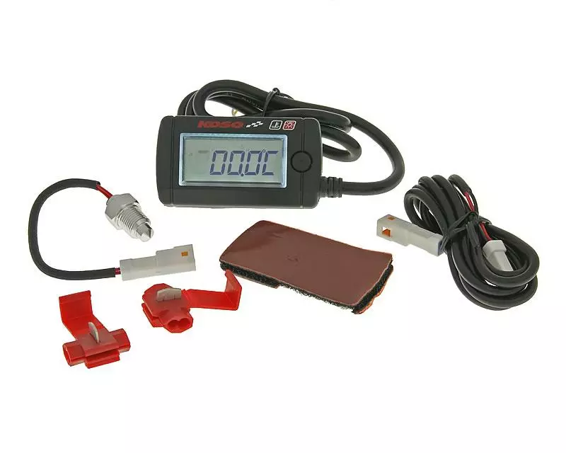 Temperature Gauge Koso Thermometer Mini Style 250 With Back Light