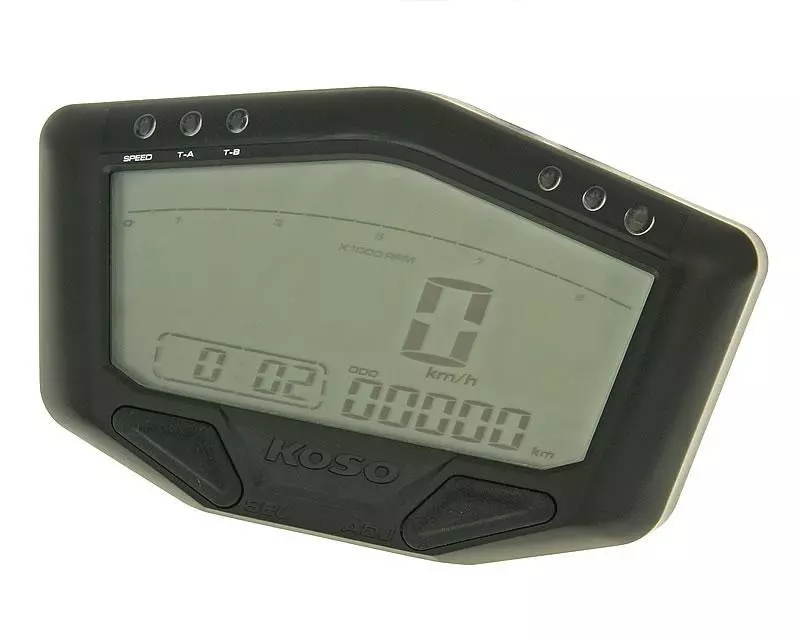 Multifunctional Speedometer Koso DB-02R Road 12V Version