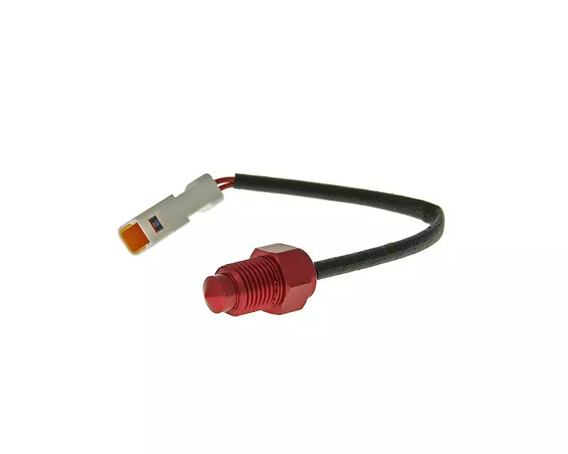 Temperature Sensor Koso 0-250°C - M10xP1.00 Adapter - White Connector