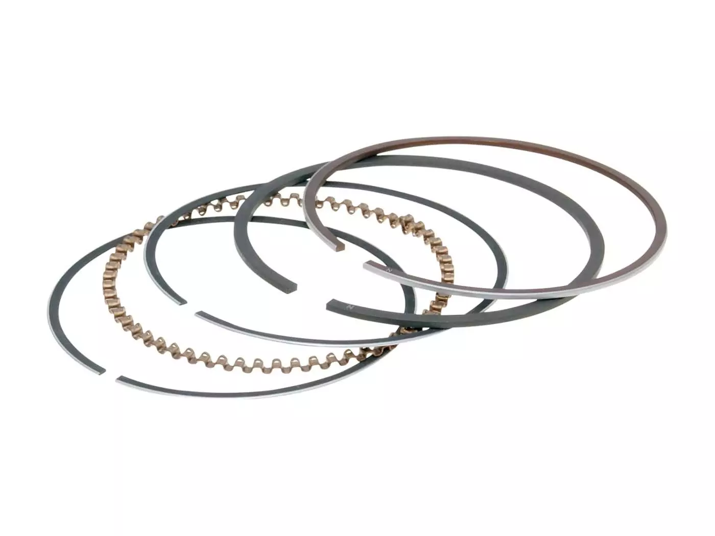 Piston Ring Set Polini 79cc 49mm For Piaggio 50 4-stroke