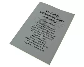 Maintenance / Repair Manual For 2-stroke Kymco Scooter (German) - ZZIP