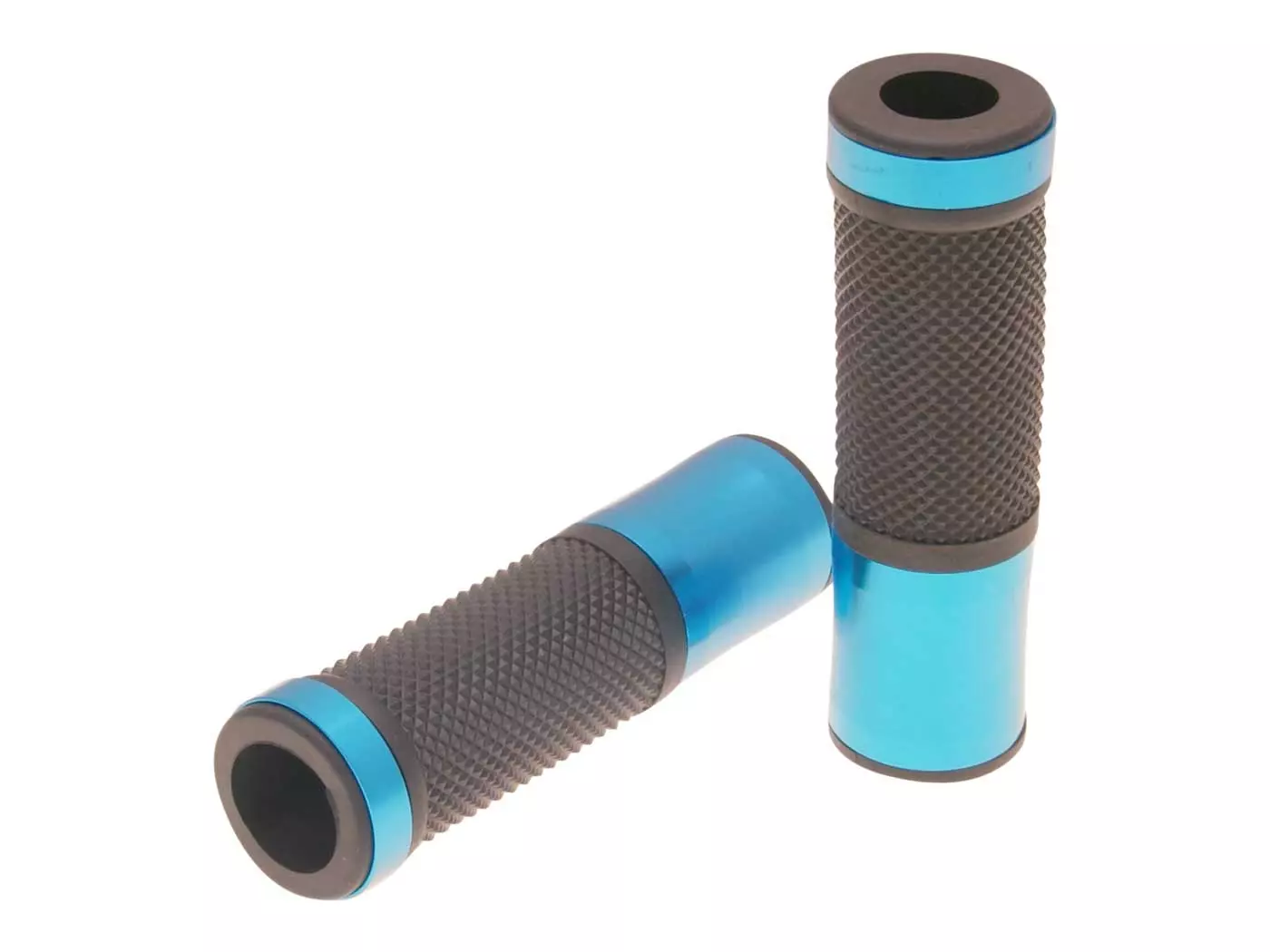 Buy now: Handlebar Rubber Grip Set CNC Sport Black, Blue Handlebar Rubber Grip Set CNC Sport Black, Blue