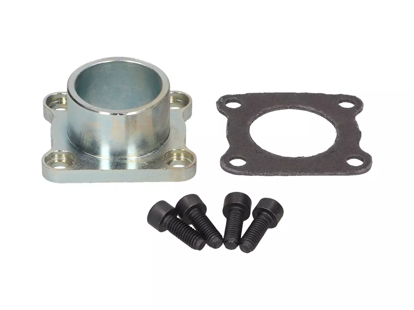 Exhaust Manifold Flange Polini Aluminum Racing For Vespa PX, TS, Sprint, LML Star 125-150cc